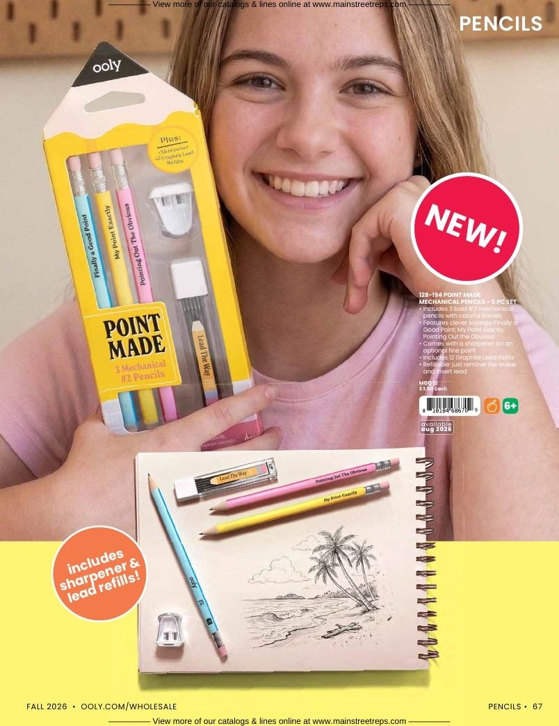OOLY Fall Art Supplies Catalog Weekly Ad January 1 - December 31, 2026