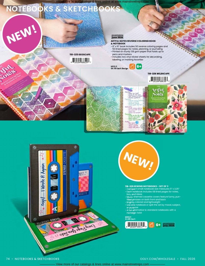 OOLY Fall Art Supplies Catalog Weekly Ad January 1 - December 31, 2026