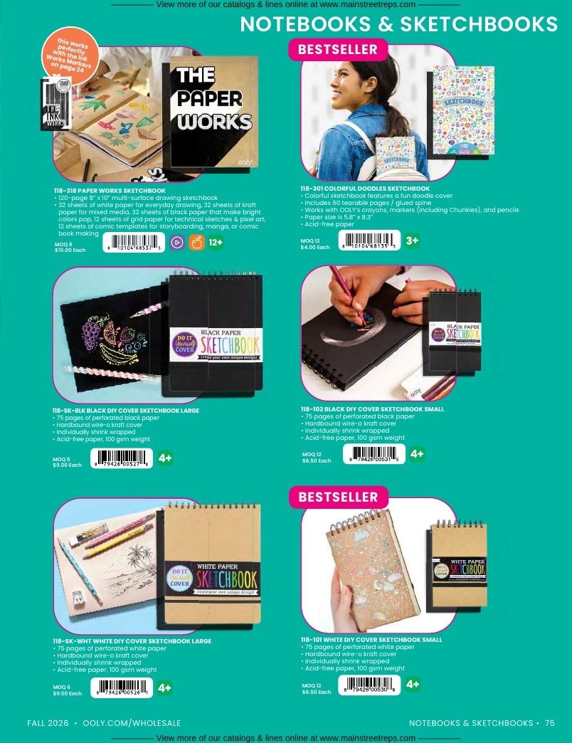 OOLY Fall Art Supplies Catalog Weekly Ad January 1 - December 31, 2026