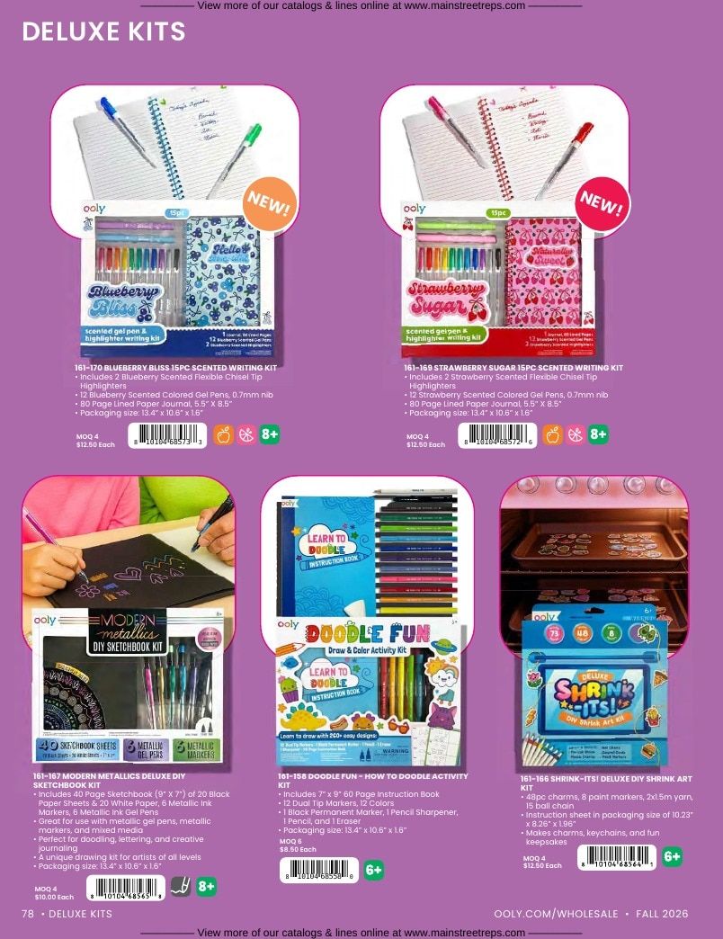 OOLY Fall Art Supplies Catalog Weekly Ad January 1 - December 31, 2026