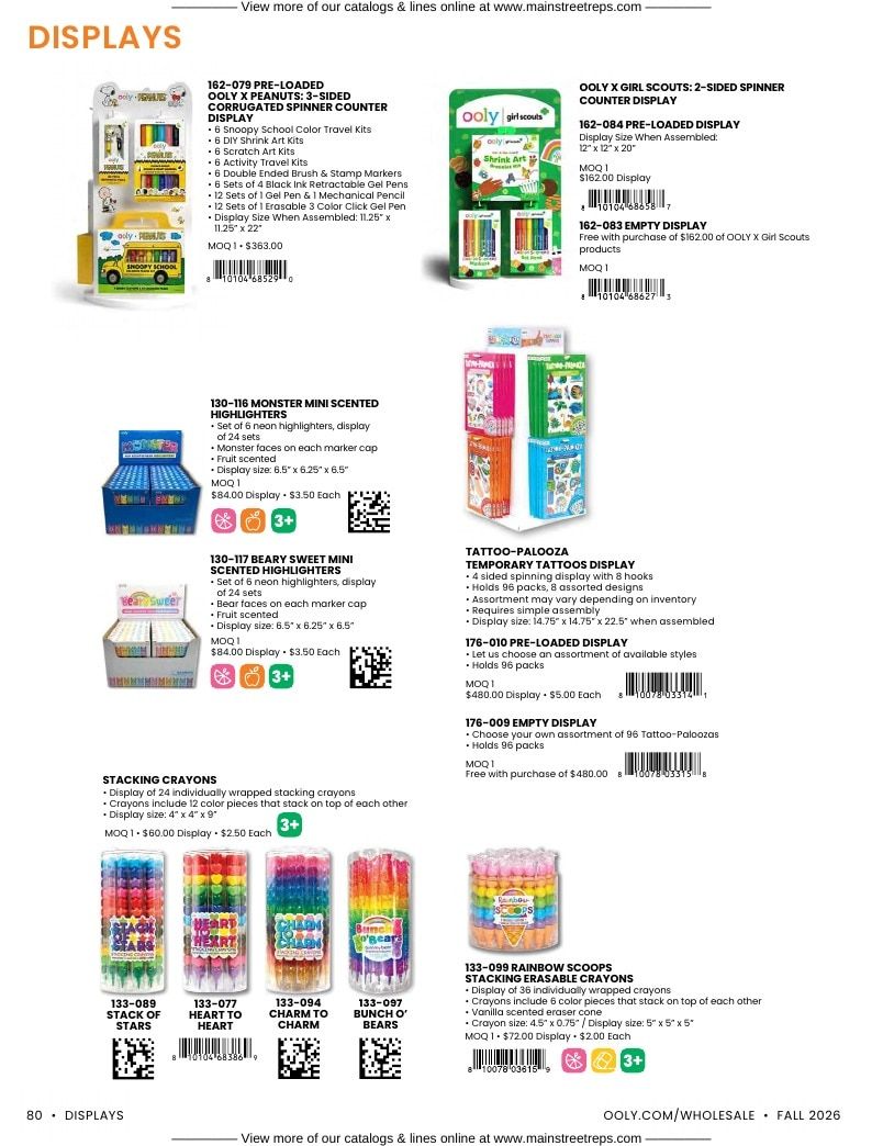 OOLY Fall Art Supplies Catalog Weekly Ad January 1 - December 31, 2026