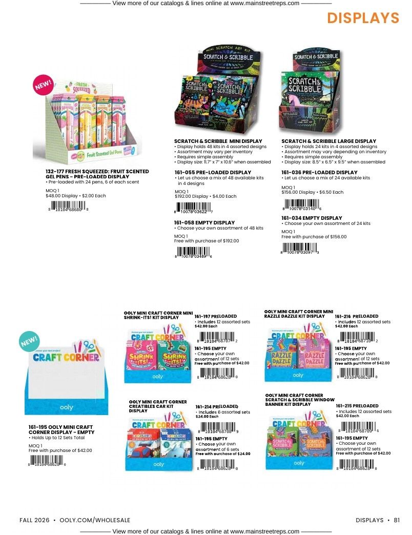 OOLY Fall Art Supplies Catalog Weekly Ad January 1 - December 31, 2026