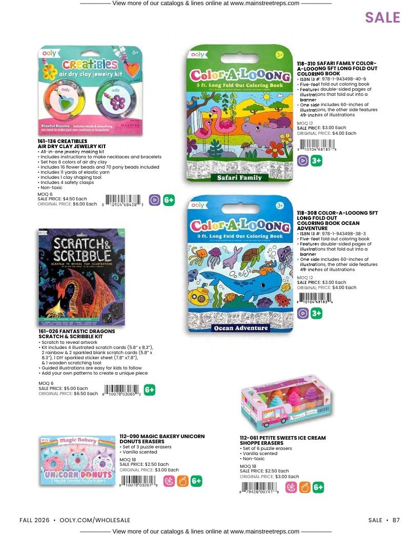 OOLY Fall Art Supplies Catalog Weekly Ad January 1 - December 31, 2026