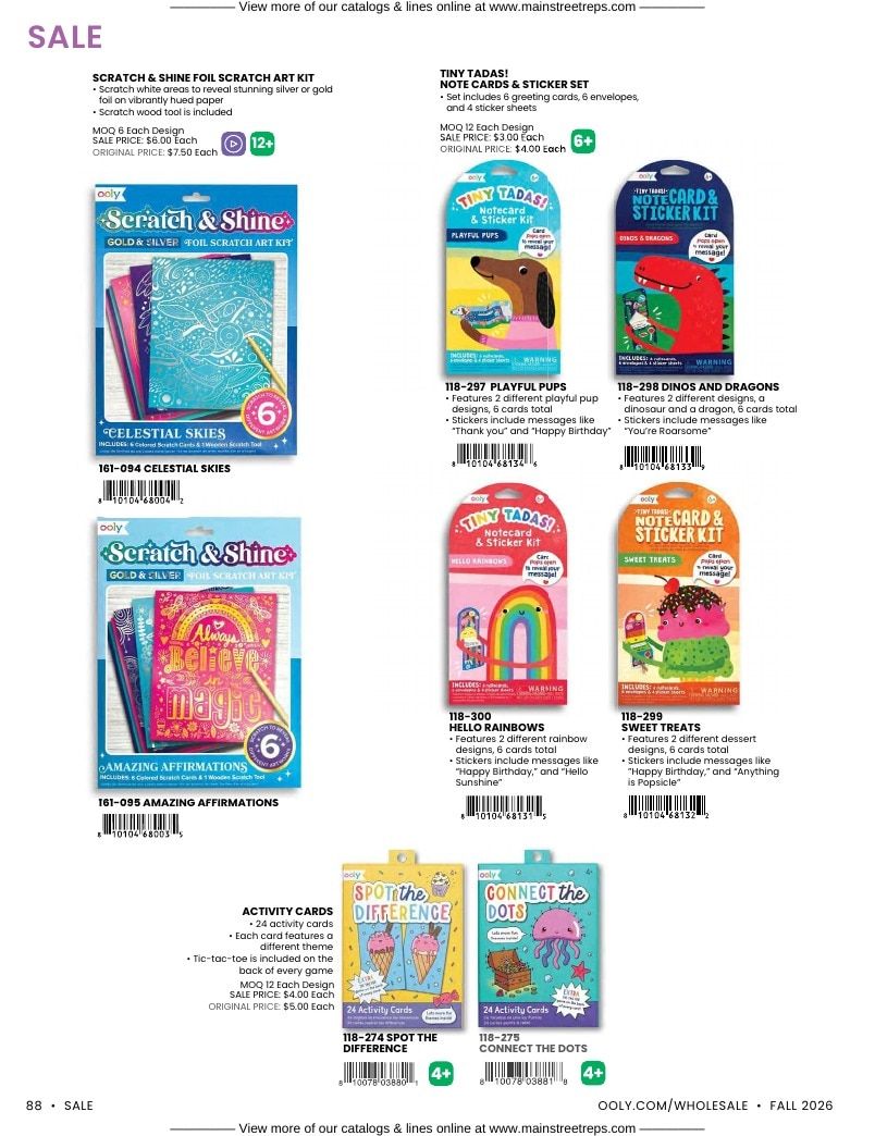 OOLY Fall Art Supplies Catalog Weekly Ad January 1 - December 31, 2026