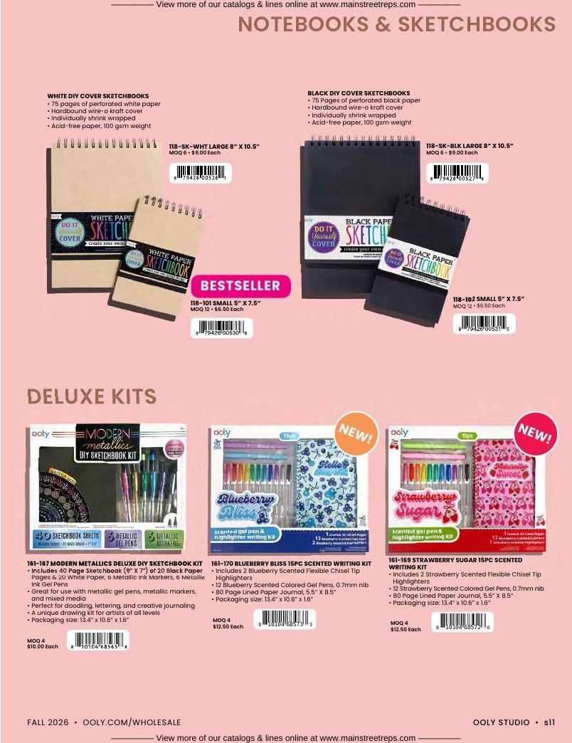 OOLY Fall Art Supplies Catalog Weekly Ad January 1 - December 31, 2026