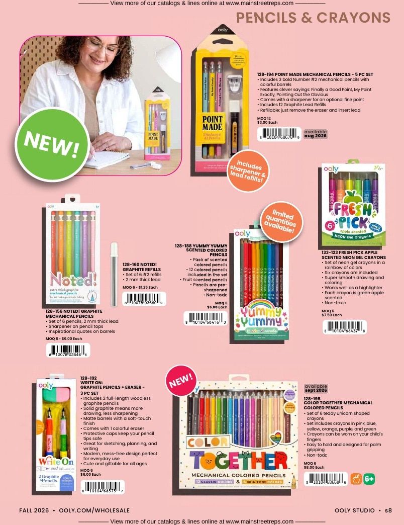 OOLY Fall Art Supplies Catalog Weekly Ad January 1 - December 31, 2026