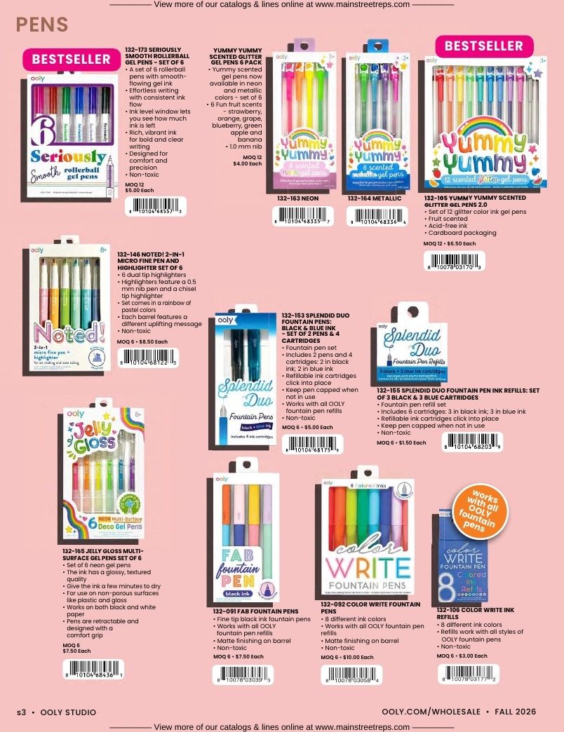 OOLY Fall Art Supplies Catalog Weekly Ad January 1 - December 31, 2026
