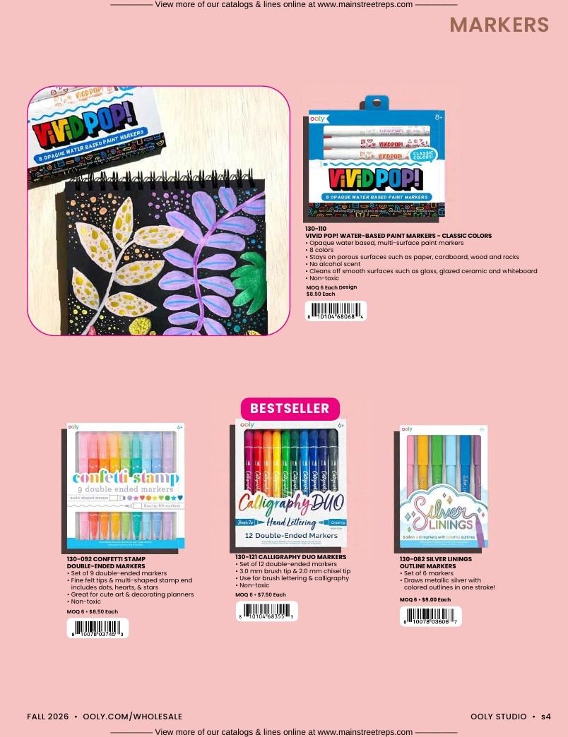 OOLY Fall Art Supplies Catalog Weekly Ad January 1 - December 31, 2026