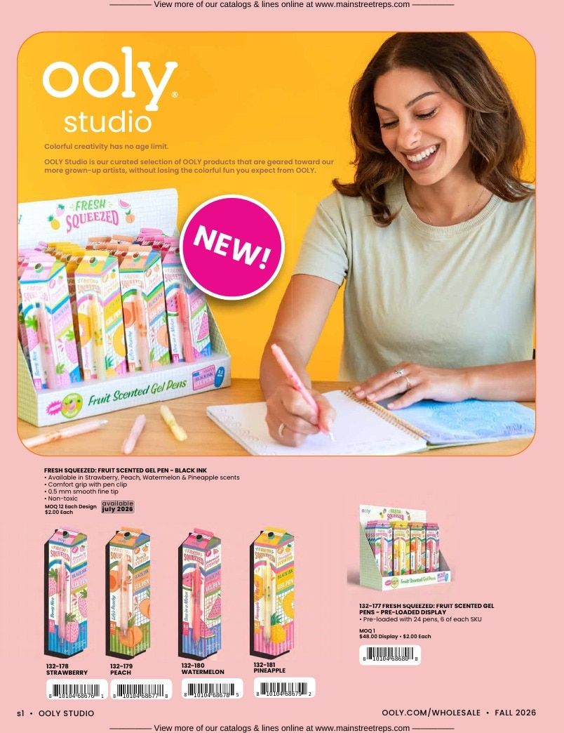 OOLY Fall Art Supplies Catalog Weekly Ad January 1 - December 31, 2026