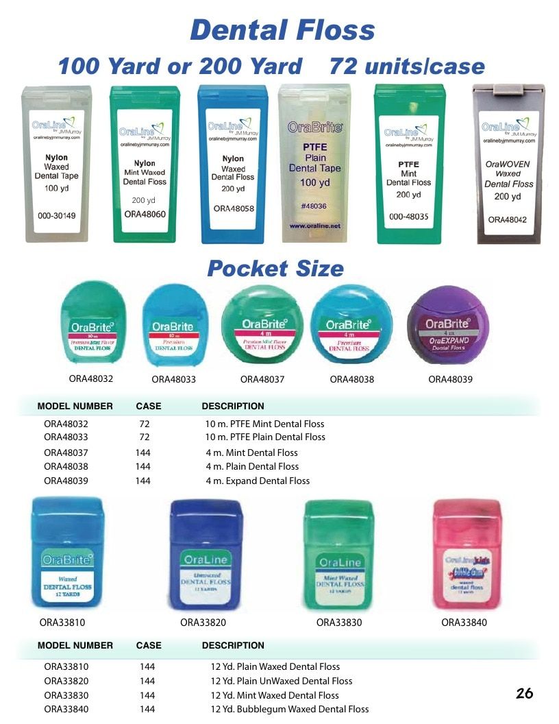 Oraline by JM Murray Oral Care Catalog Weekly Ad January 1 - December 31, 2026