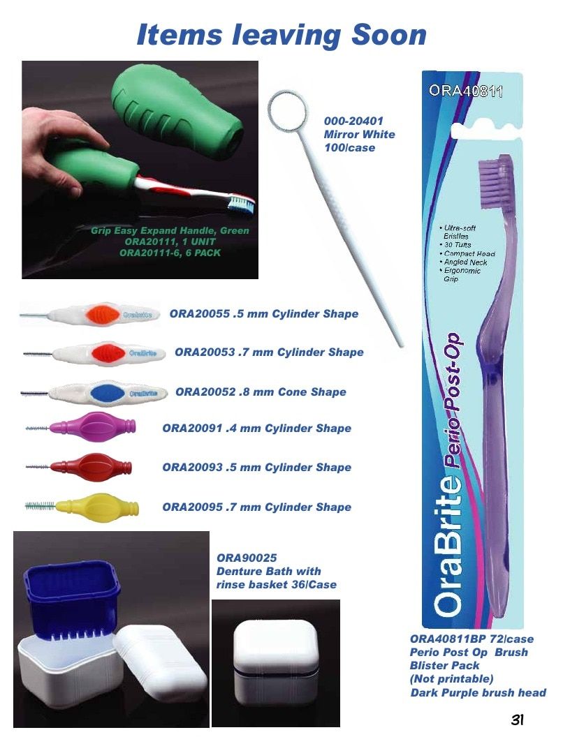 Oraline by JM Murray Oral Care Catalog Weekly Ad January 1 - December 31, 2026