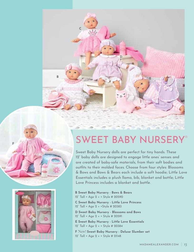 Madame Alexander Annual Dolls Catalog Weekly Ad January 1 - December 31, 2026