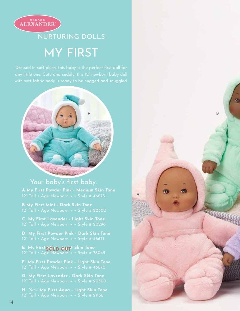 Madame Alexander Annual Dolls Catalog Weekly Ad January 1 - December 31, 2026