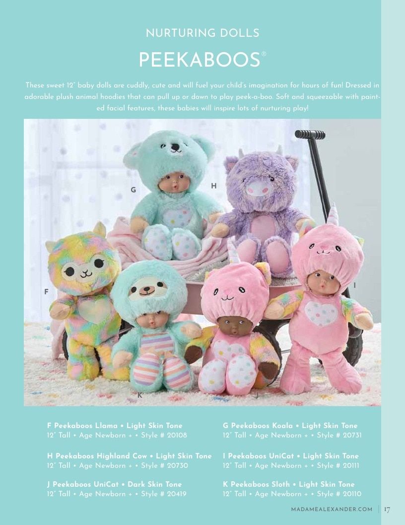 Madame Alexander Annual Dolls Catalog Weekly Ad January 1 - December 31, 2026