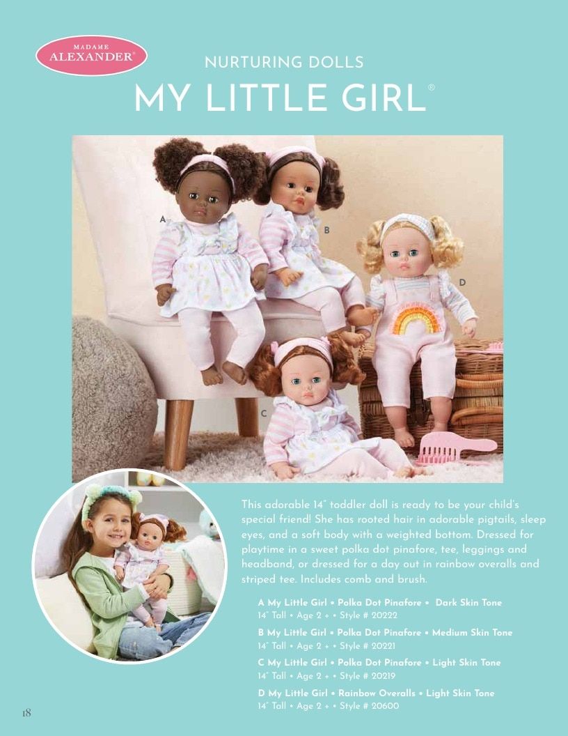 Madame Alexander Annual Dolls Catalog Weekly Ad January 1 - December 31, 2026