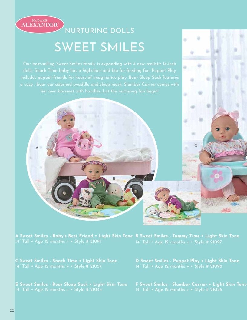 Madame Alexander Annual Dolls Catalog Weekly Ad January 1 - December 31, 2026