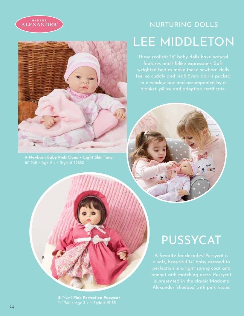 Madame Alexander Annual Dolls Catalog Weekly Ad January 1 - December 31, 2026