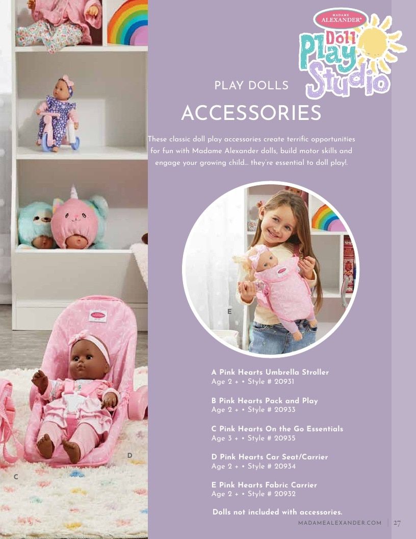 Madame Alexander Annual Dolls Catalog Weekly Ad January 1 - December 31, 2026
