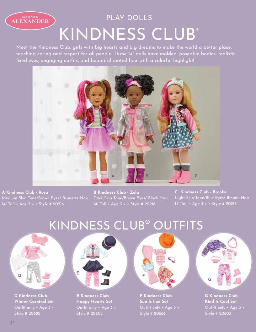 Madame Alexander Annual Dolls Catalog Weekly Ad January 1 - December 31, 2026
