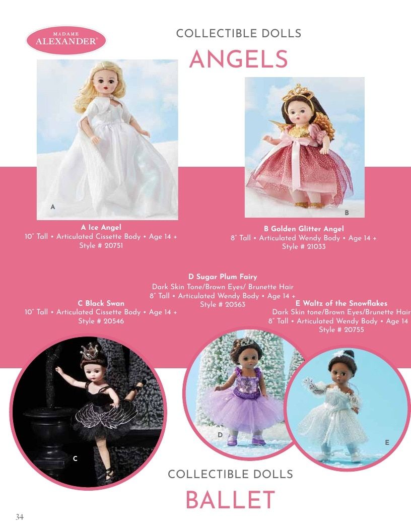 Madame Alexander Annual Dolls Catalog Weekly Ad January 1 - December 31, 2026