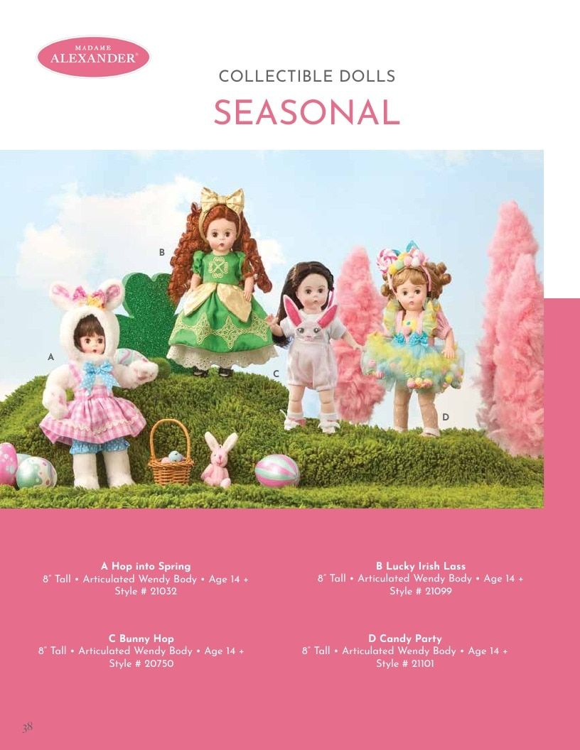 Madame Alexander Annual Dolls Catalog Weekly Ad January 1 - December 31, 2026