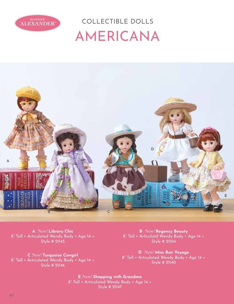 Madame Alexander Annual Dolls Catalog Weekly Ad January 1 - December 31, 2026
