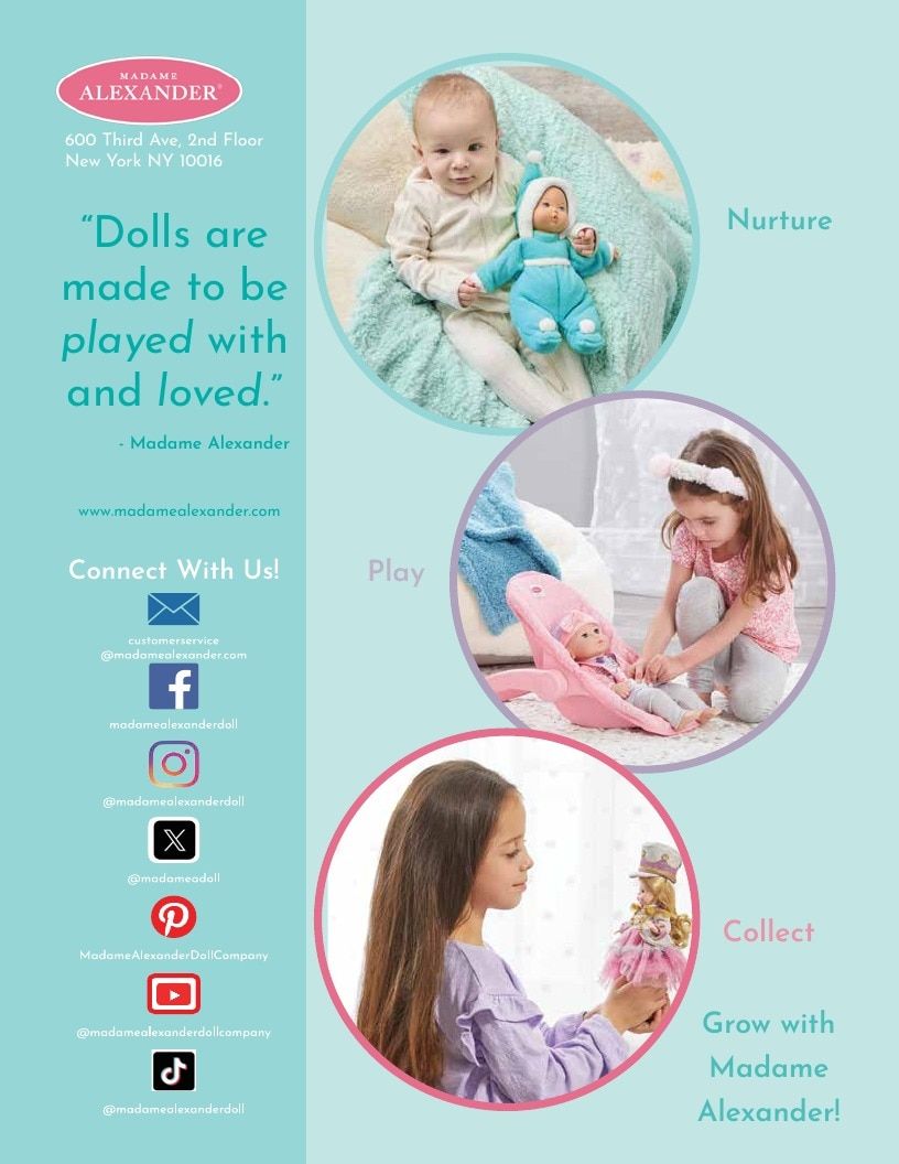 Madame Alexander Annual Dolls Catalog Weekly Ad January 1 - December 31, 2026