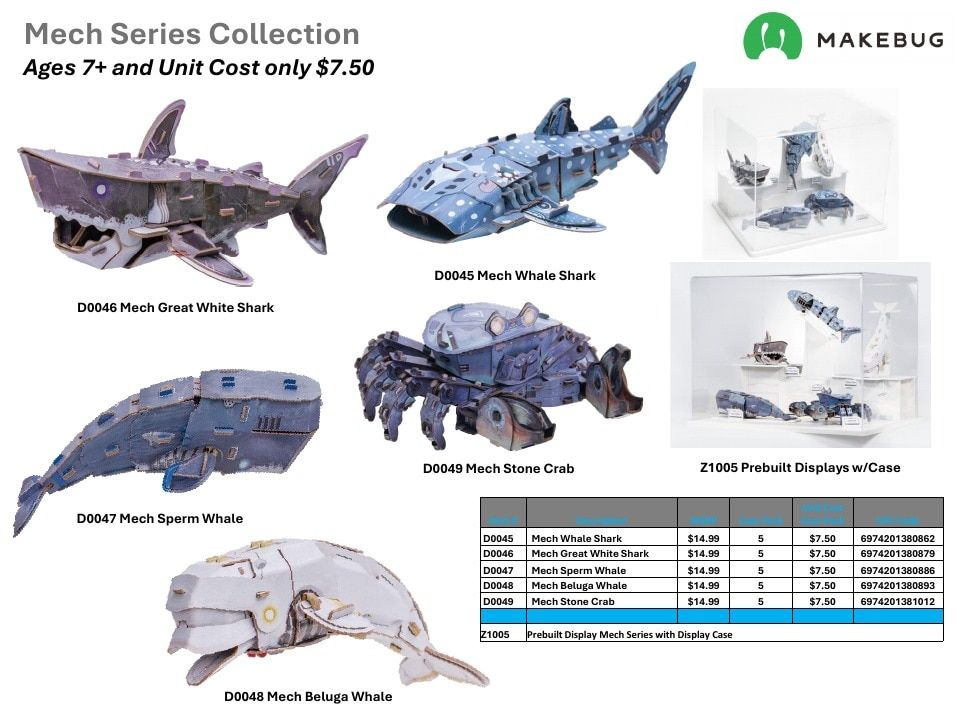 MakeBug Current Cardboard Puzzles Catalog Weekly Ad January 1 - December 31, 2026