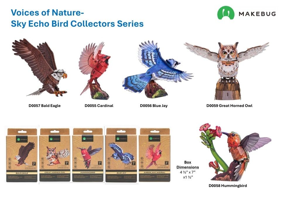 MakeBug Current Cardboard Puzzles Catalog Weekly Ad January 1 - December 31, 2026