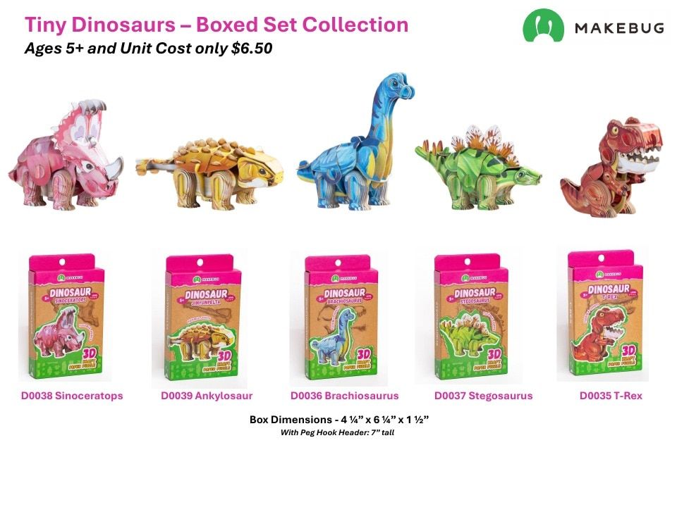 MakeBug Current Cardboard Puzzles Catalog Weekly Ad January 1 - December 31, 2026