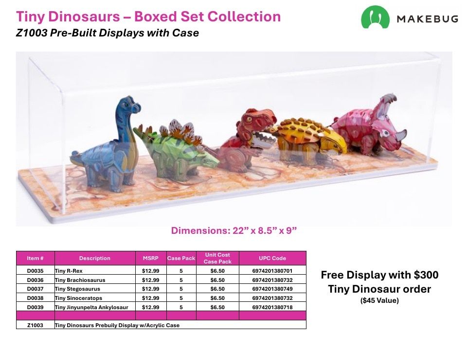 MakeBug Current Cardboard Puzzles Catalog Weekly Ad January 1 - December 31, 2026
