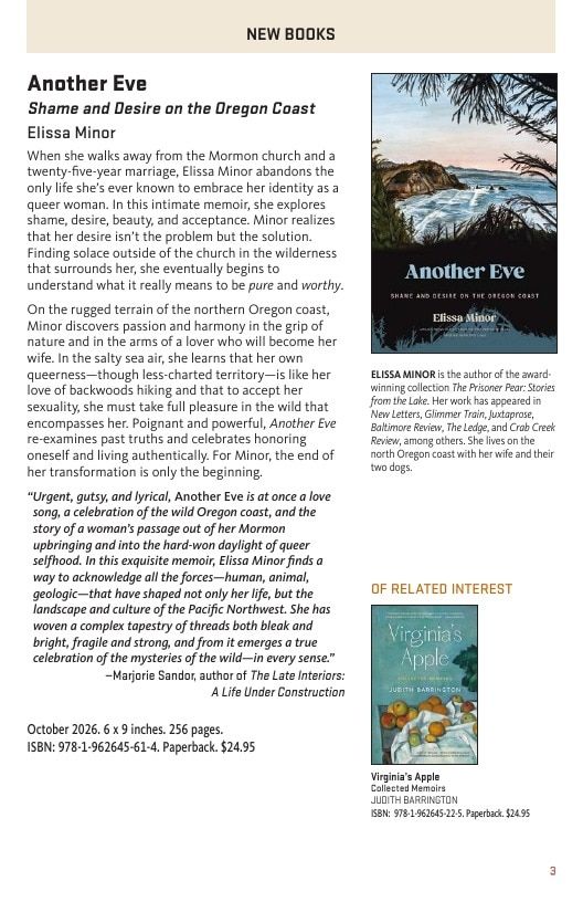 Oregon State University Press Fall Book Catalog Weekly Ad January 1 - December 31, 2026