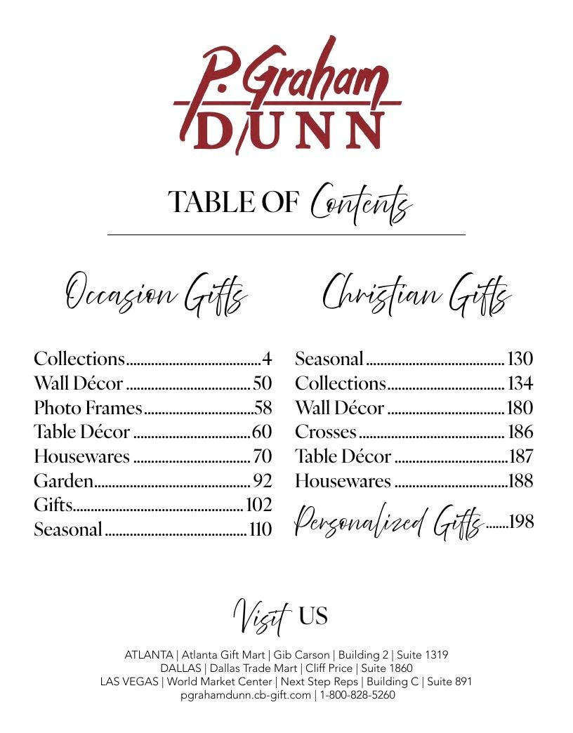P. Graham Dunn Summer and Fall Gifts Catalog Weekly Ad January 1 - December 31, 2026