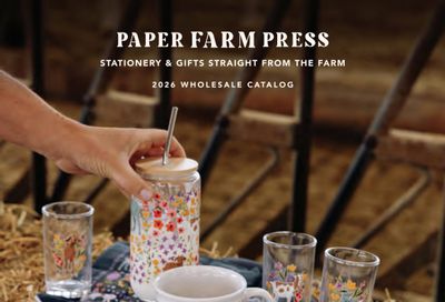 Paper Farm Press Stationery and Gifts Catalog Weekly Ad January 1 - December 31, 2026