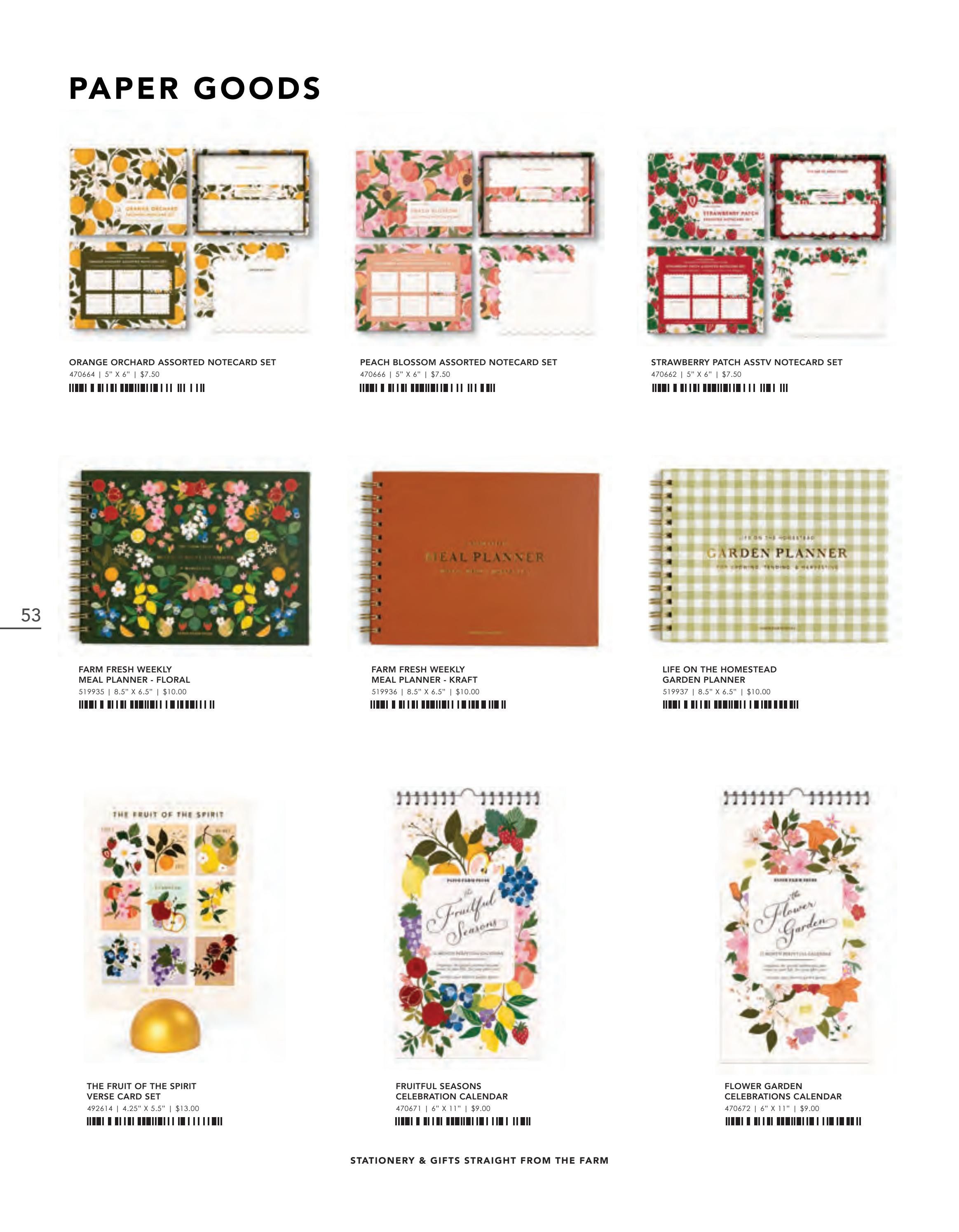 Paper Farm Press Stationery and Gifts Catalog Weekly Ad January 1 - December 31, 2026