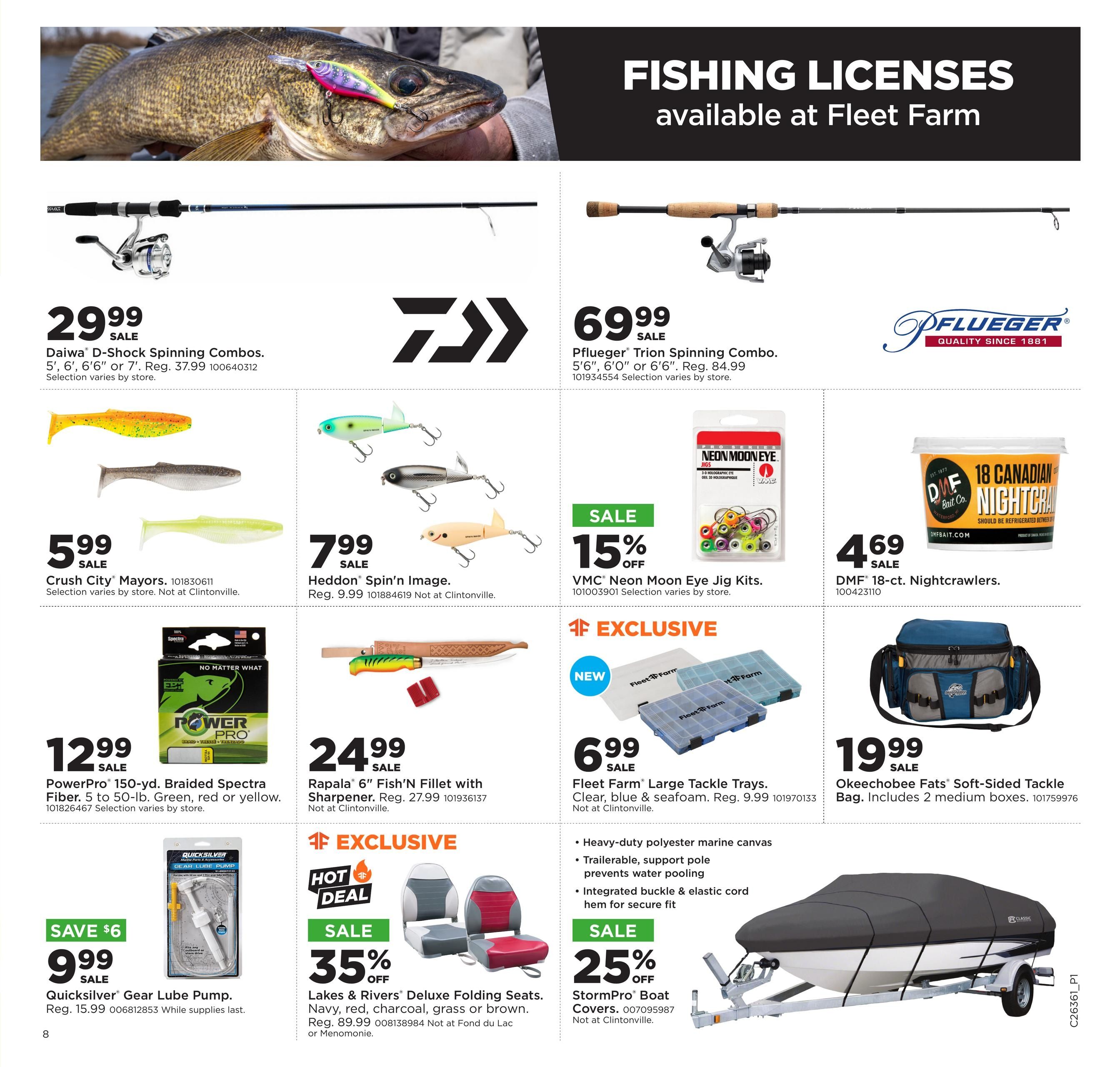 Fleet Farm (Bronson Area, IA) Weekly Ad August 31 - September 7, 2026