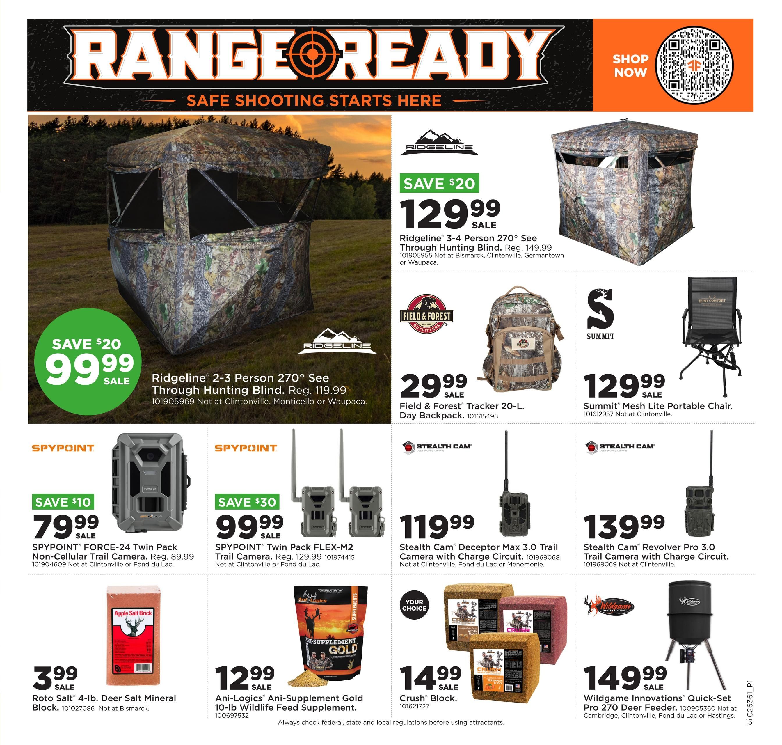 Fleet Farm (Bronson Area, IA) Weekly Ad August 31 - September 7, 2026