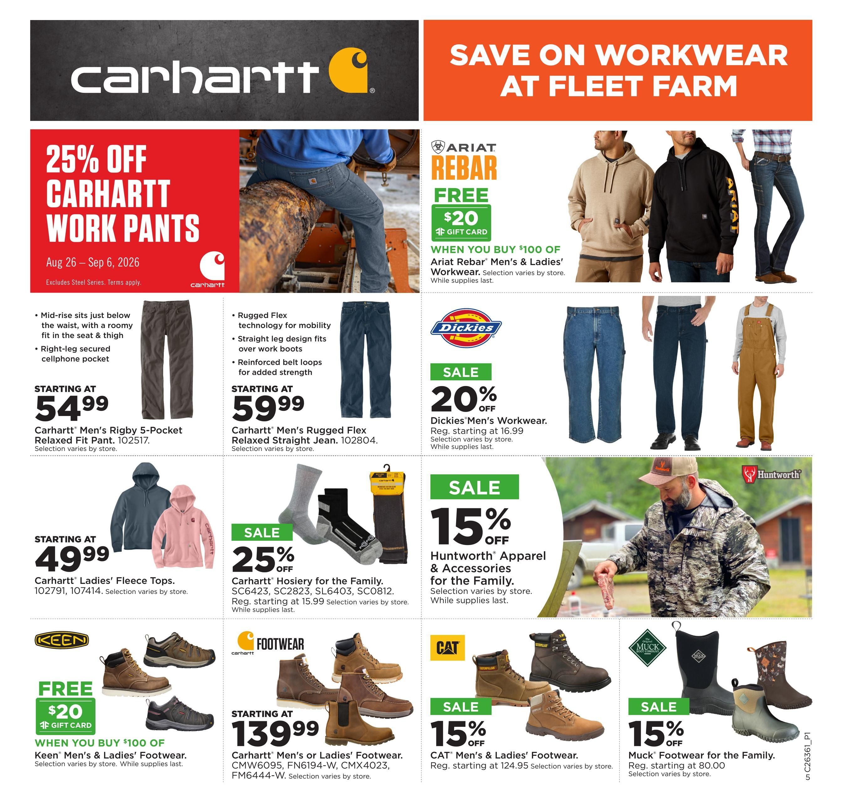 Fleet Farm (Bronson Area, IA) Weekly Ad August 31 - September 7, 2026