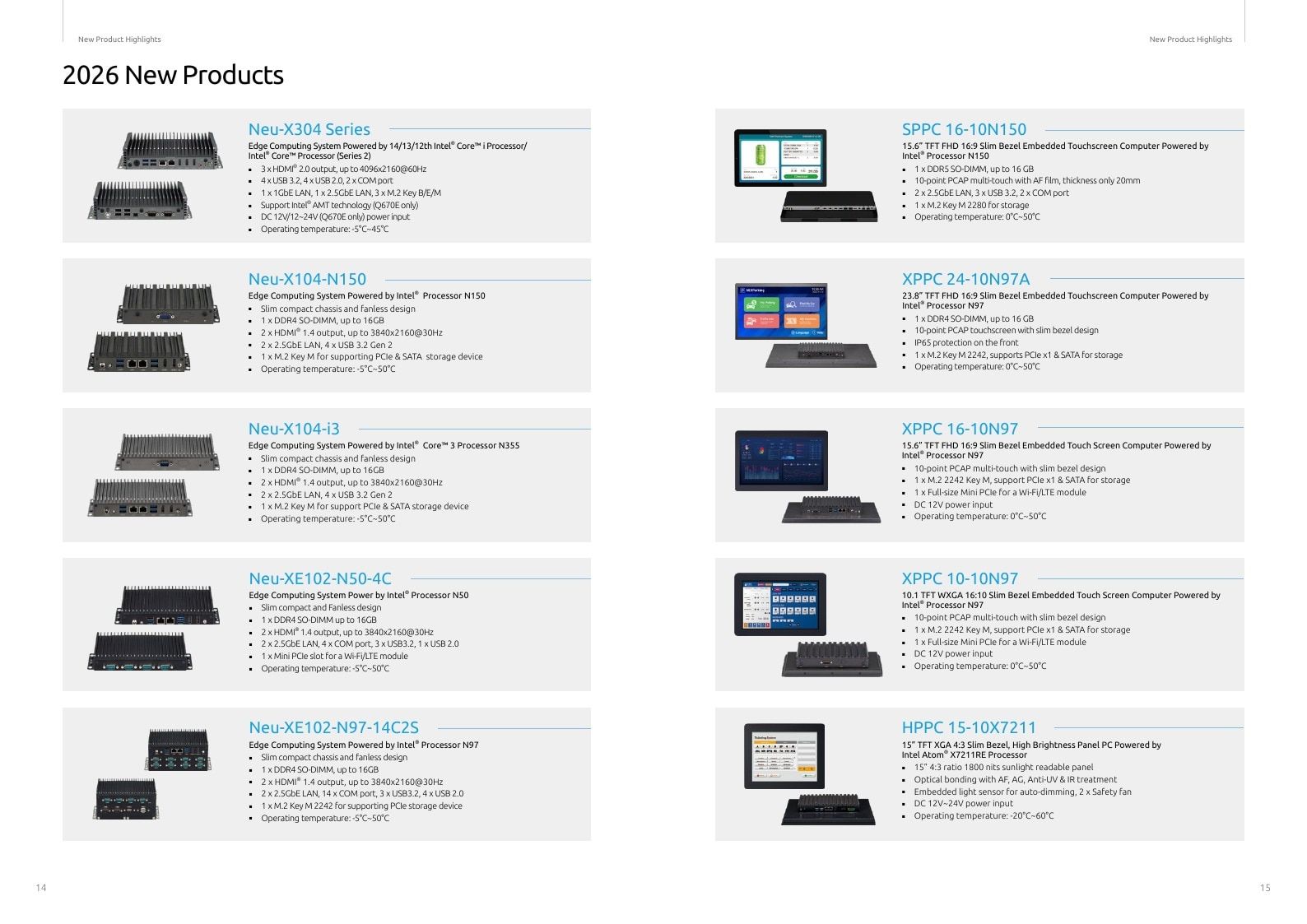 NEXCOM USA Industrial Computing Catalog Weekly Ad January 1 - December 31, 2026