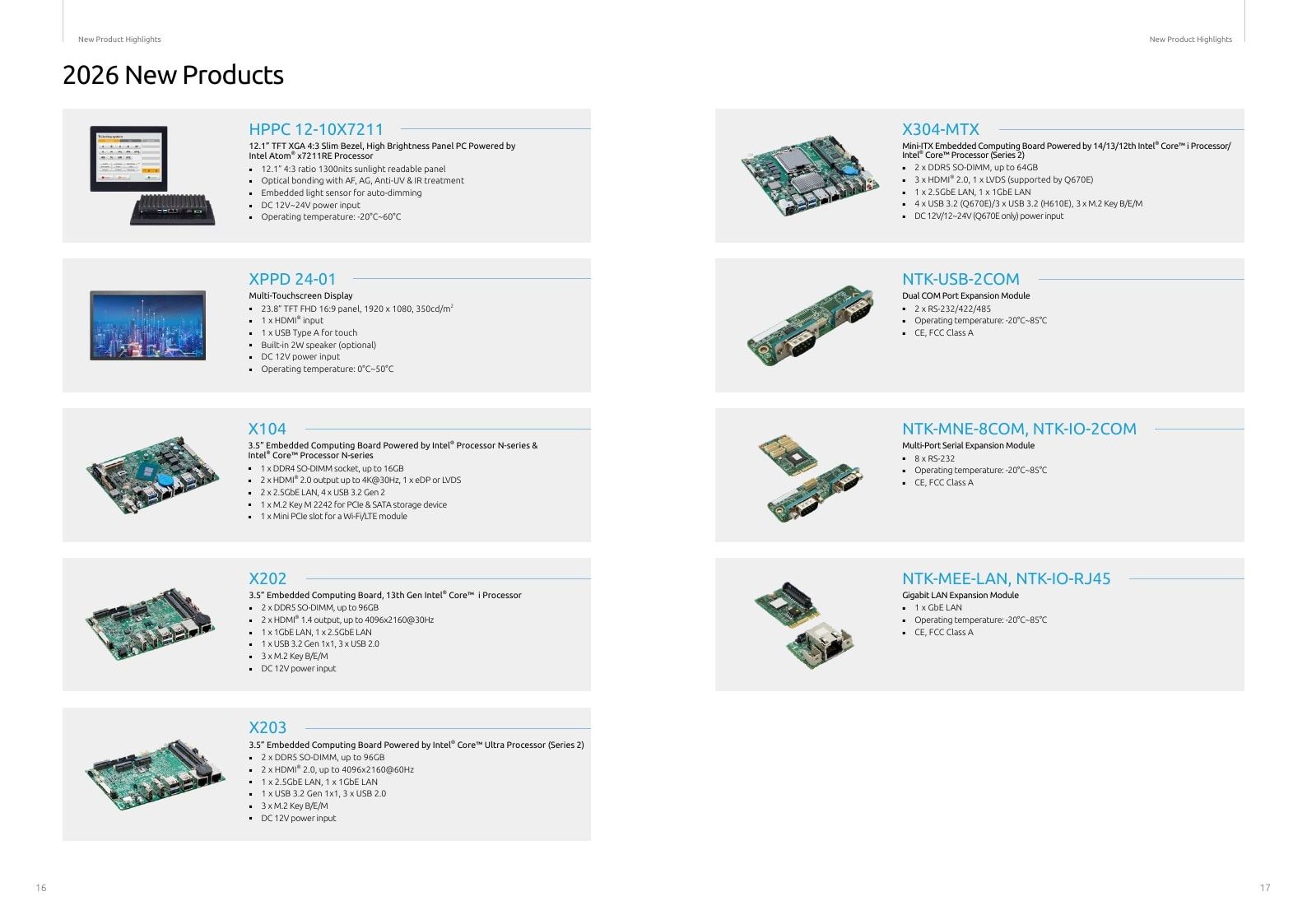 NEXCOM USA Industrial Computing Catalog Weekly Ad January 1 - December 31, 2026
