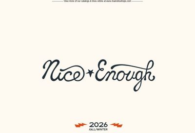 Nice Enough Fall and Winter Gifts Catalog Weekly Ad January 1 - December 31, 2026