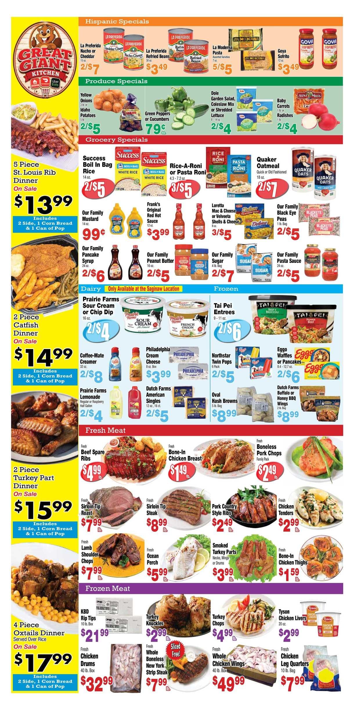 Great Giant Supermarket Weekly Ad August 30 - September 12, 2026