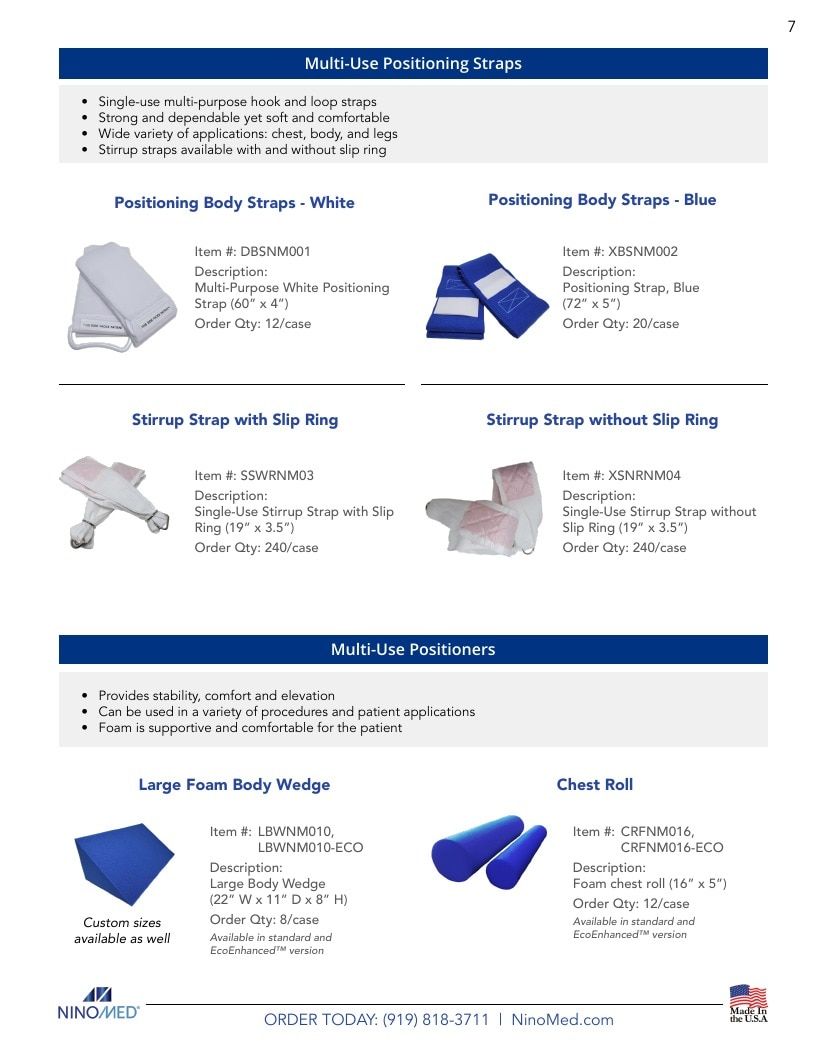 NinoMed Medical Products Catalog Weekly Ad January 1 - December 31, 2026