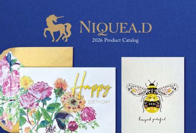NIQUEA.D Greeting Cards Catalog Weekly Ad January 1 - December 31, 2026