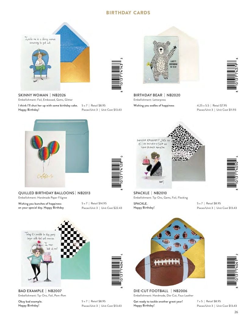 NIQUEA.D Greeting Cards Catalog Weekly Ad January 1 - December 31, 2026