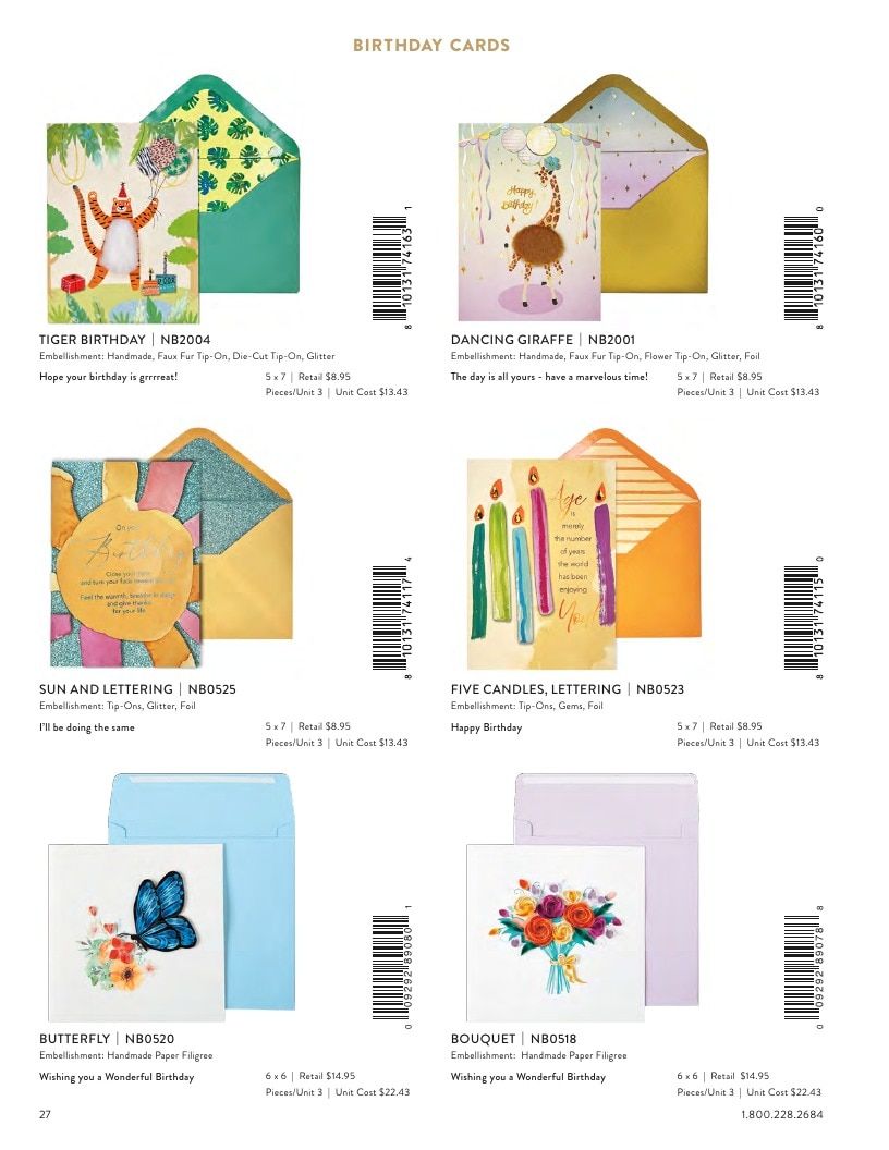 NIQUEA.D Greeting Cards Catalog Weekly Ad January 1 - December 31, 2026