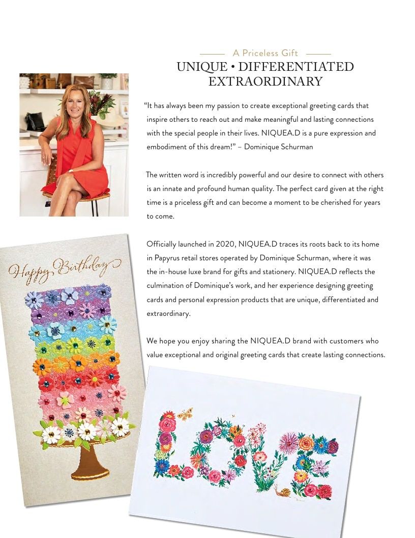 NIQUEA.D Greeting Cards Catalog Weekly Ad January 1 - December 31, 2026