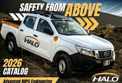 HALO ROPS Tractor Safety Systems Catalog Weekly Ad January 1 - December 31, 2026