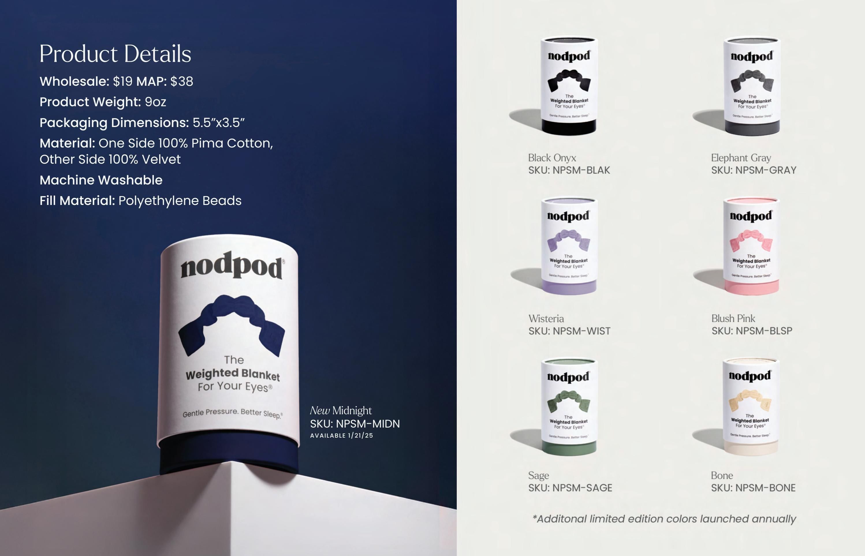 Nodpod Weighted Sleep Products Catalog Weekly Ad January 1 - December 31, 2026