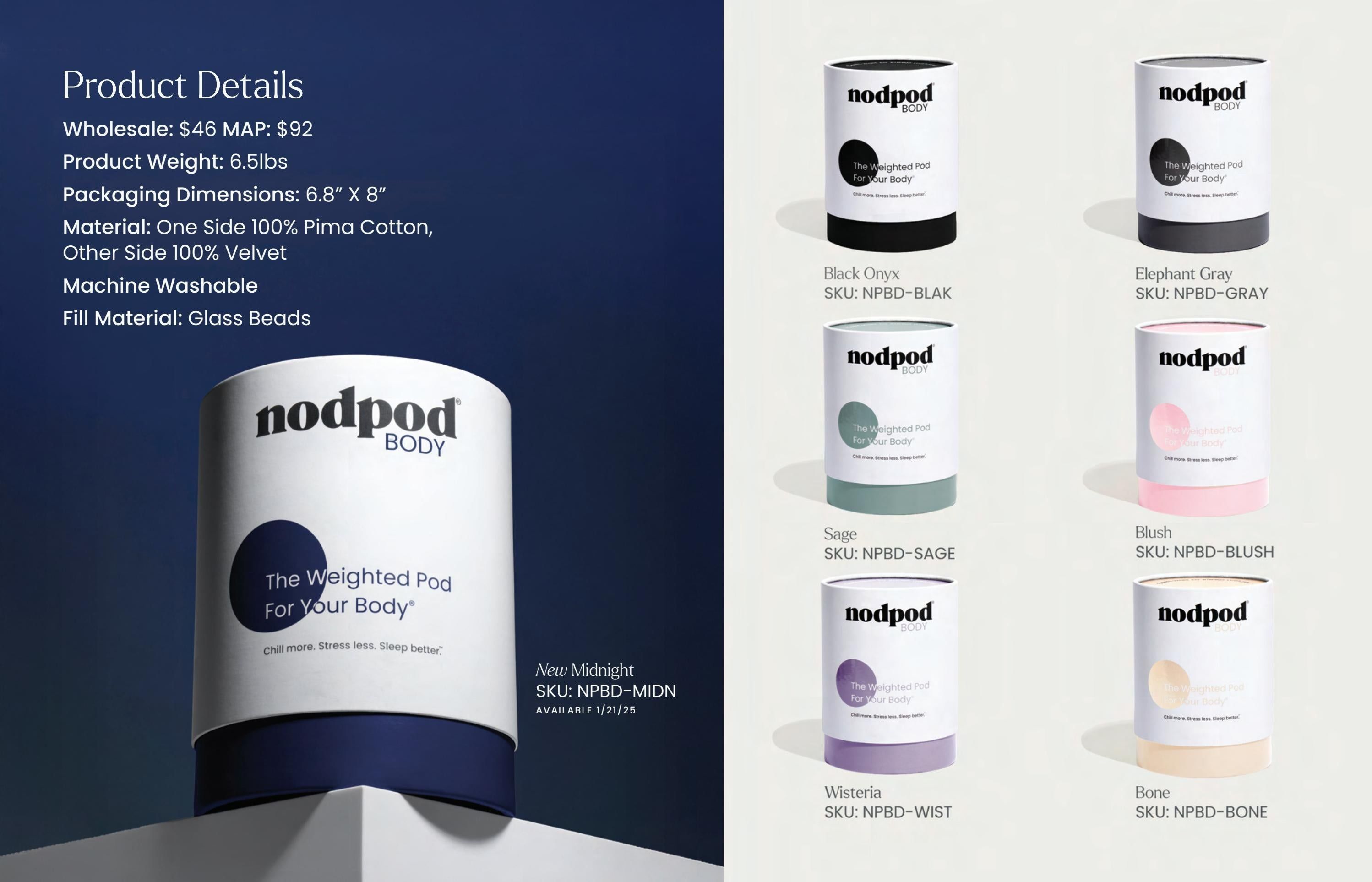 Nodpod Weighted Sleep Products Catalog Weekly Ad January 1 - December 31, 2026